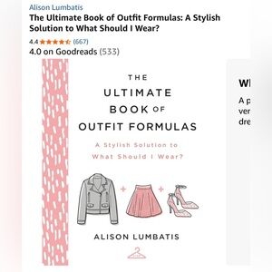 The Ultimate Book of Outfit Formulas, hardback, coffee table book, style book
